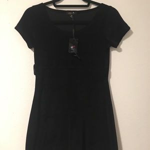 Black skater dress from dollskill
